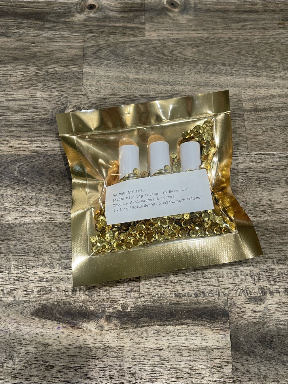 Pat McGrath Labs Mini Lip Fetish Lip Balm Trio BNIB Unopened Limited Set